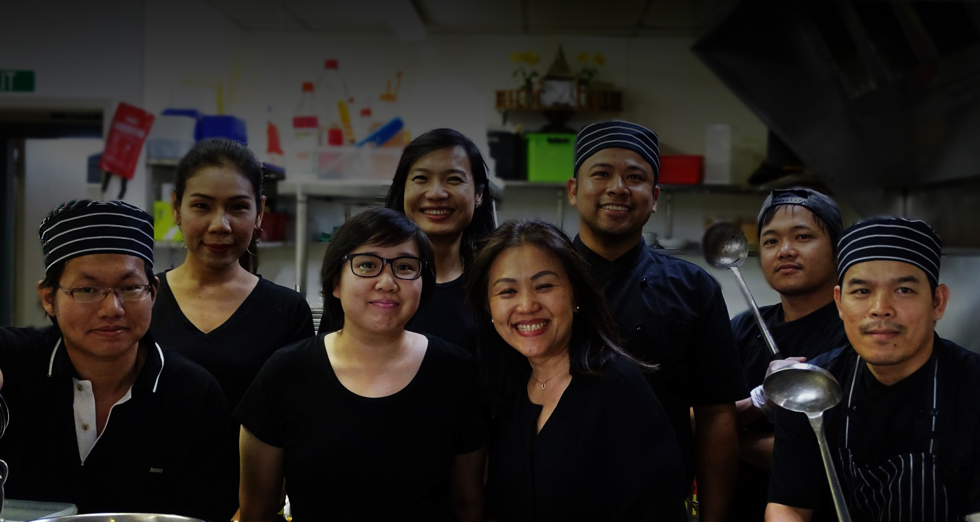 staff at Khun Pun Thai Restaurant Albany North Shore